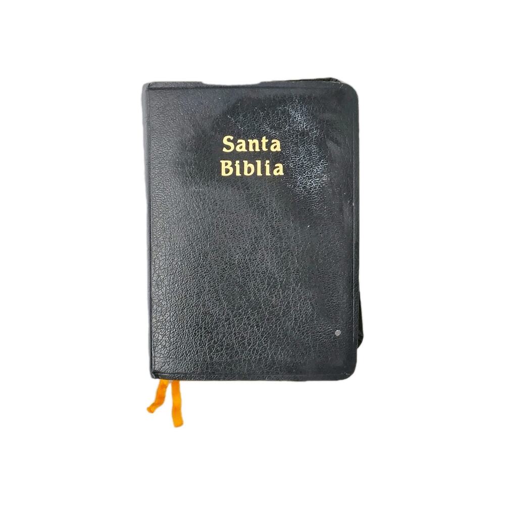 Santa Biblia Antiguo Y Nuevo Testamento 1960 Concordancia Black Bible Book SBU